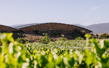 Vista de la finca