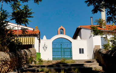 Entrada a la finca