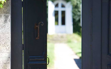 Puerta de entrada a Château Talbot