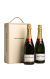 Moët & Chandon Brut Impérial (x2) com estojo de madeira