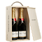 Produto: Moët & Chandon Brut Impérial (x2) com estojo de madeira