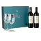 Produto: Viña Pedrosa Reserva 2021 [Wine bottles and glasses]
