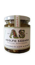 Alcachofas en Aceite al Romero (frasco 220 g)
