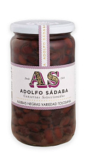 Alubias Negras Tolosana (frasco 560 g) 