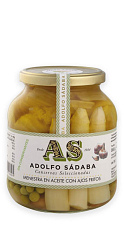 Menestra en Aceite con Ajos Fritos (frasco 660 g)