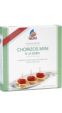 Chorizos mini a la sidra 280g