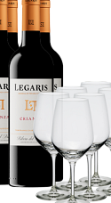 Produto: Legaris Estágio 2022 (x4) com copos (x6)