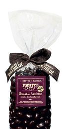Pasas al Sauternes cubiertas de chocolate negro 250 g