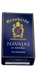 Navajas Natural 6/8 piezas Granbazán 